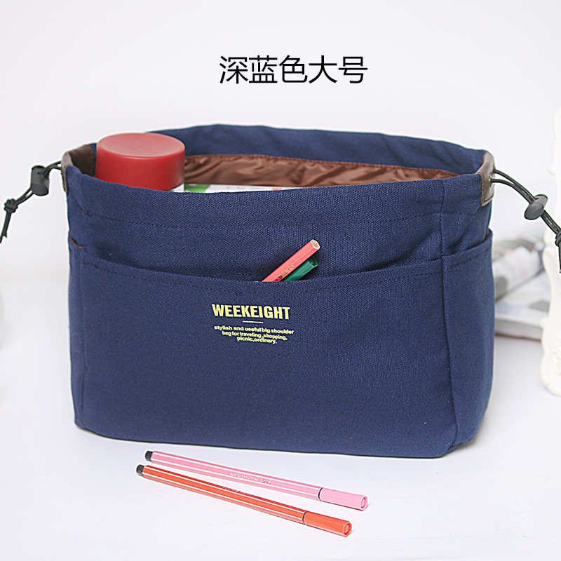 Amazon Practical Waterproof Canvas Portable Bag Cosmetic Bag Organizing Multifunctional Travel Storage Bag Buggy Bag