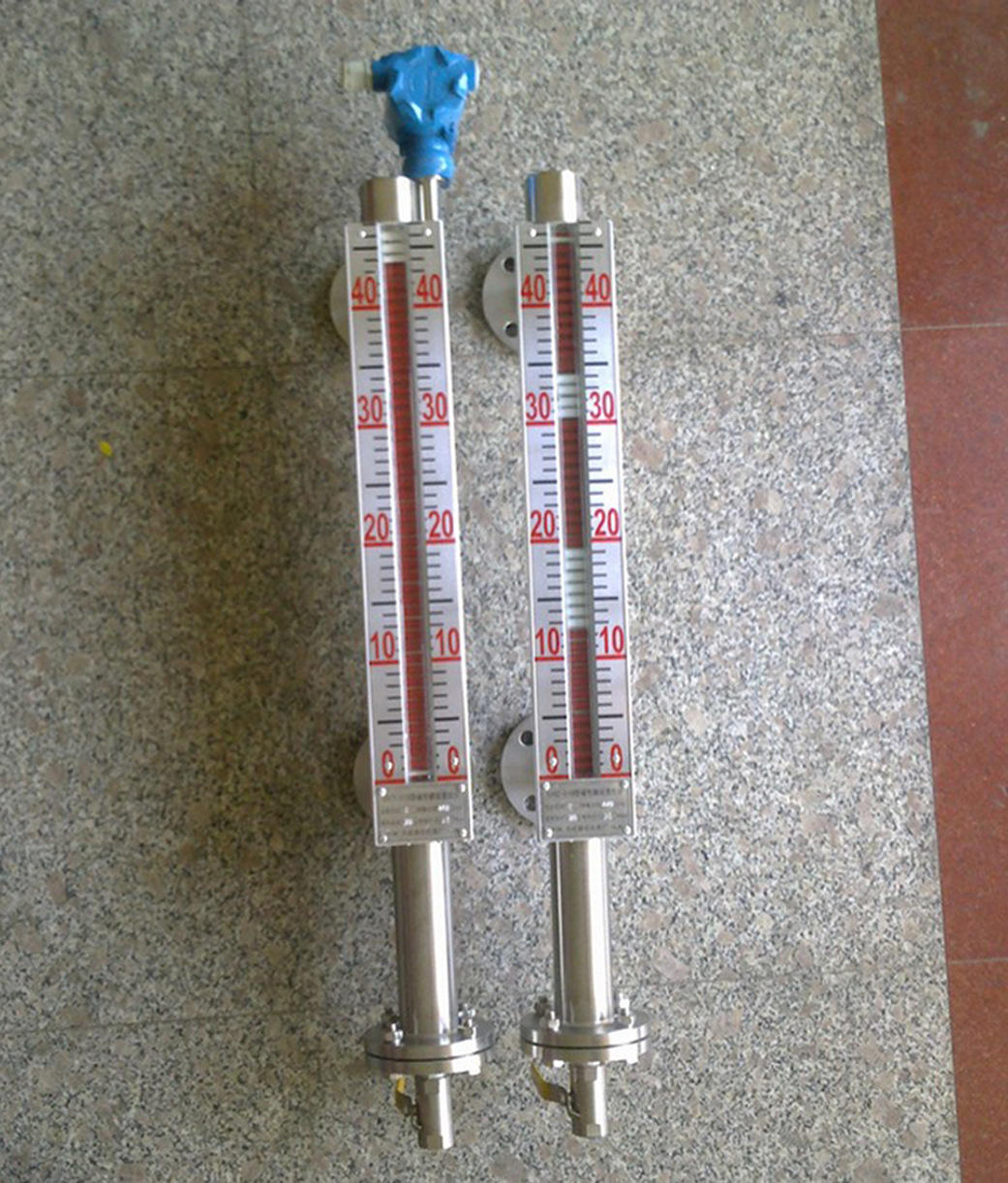 厂家直销 uhz-58 磁翻转液位计 磁浮子液位计 锅炉磁翻板液位计