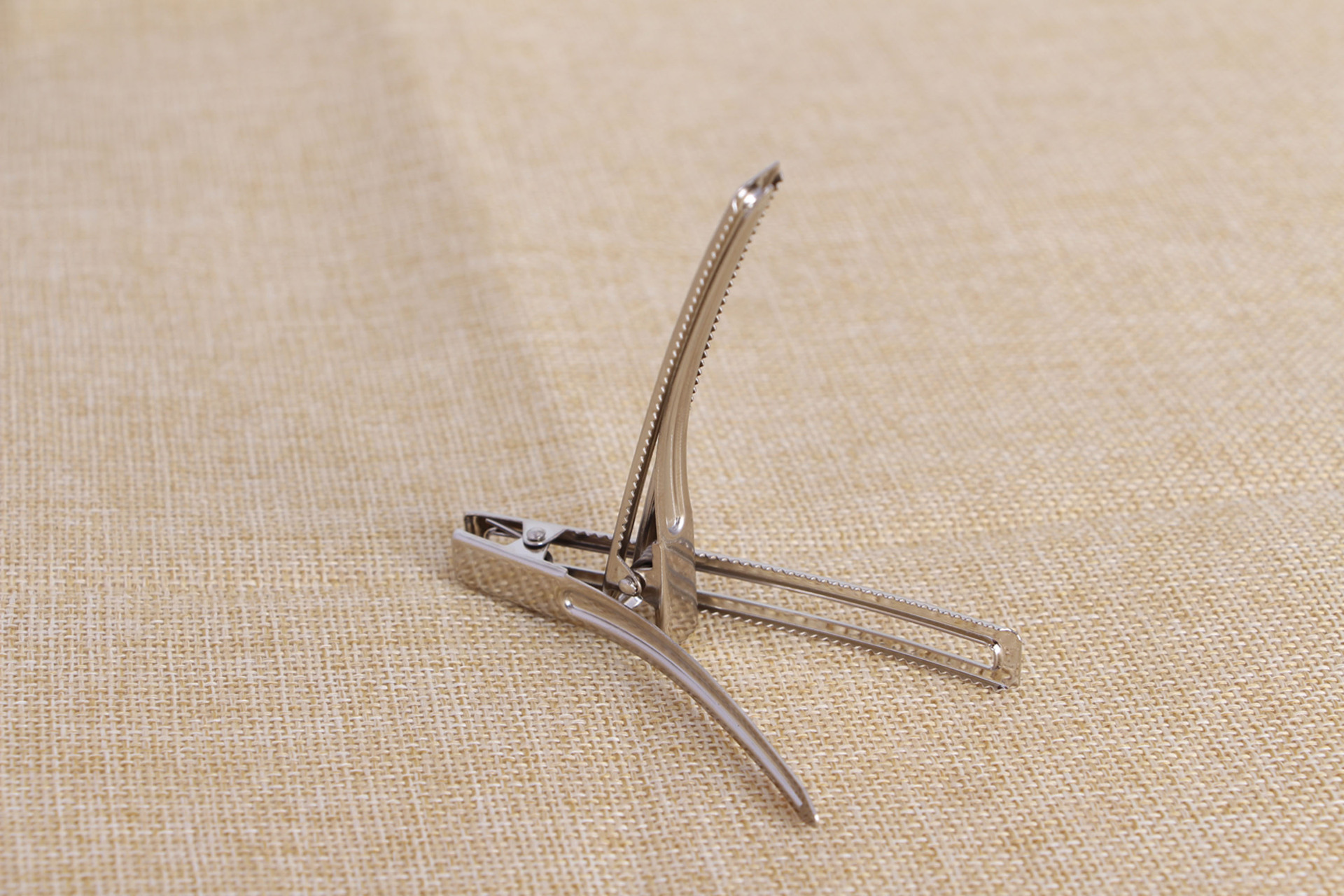 5厘米加厚单叉夹带三角型 厂家直销 diy头饰儿童发夹