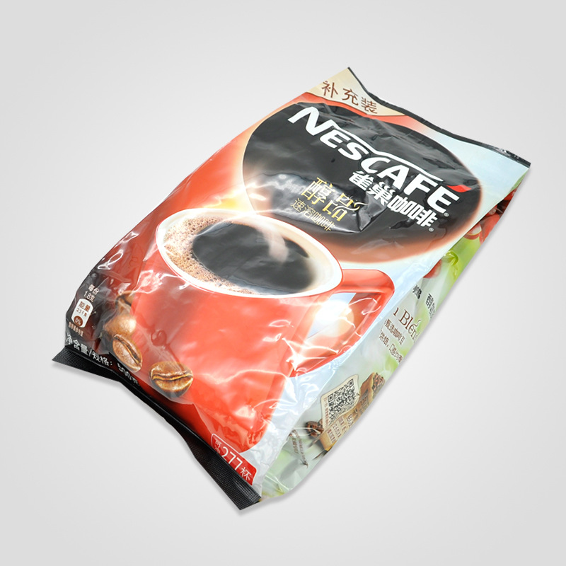 nestle/雀巢醇品咖啡500g袋装 无糖无伴侣纯黑咖啡 速溶咖啡粉