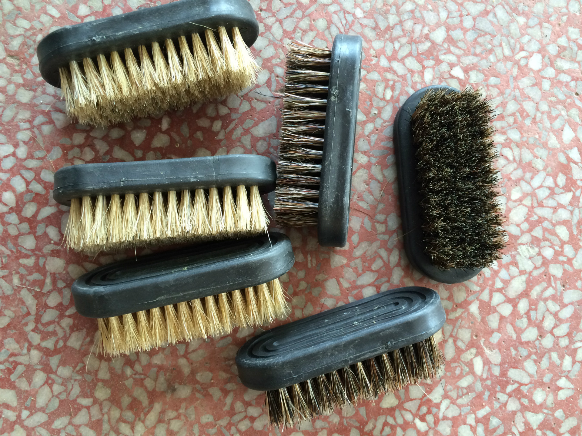 猪鬃小板刷硬毛野猪鬃核桃刷文玩刷子核桃金刚菩提清理工具刷