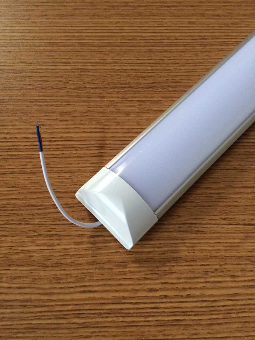 t8双管一体化防尘灯防潮防虫超薄净化灯06m20w12m40w铁