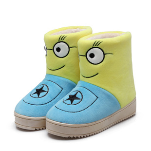 卡通家居棉靴