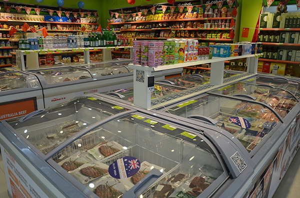 超市低温岛柜 冷藏冷冻组合岛柜 海鲜水饺肉丸速冻柜