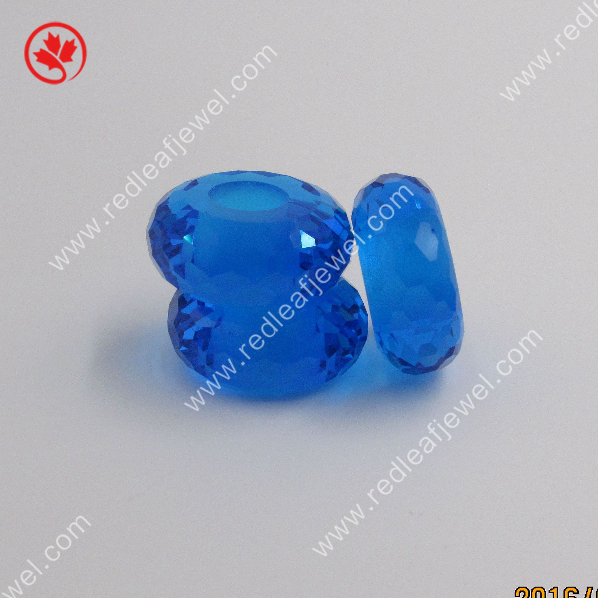 深海蓝玻_潘多拉珠子_6.5mm×15mm_06