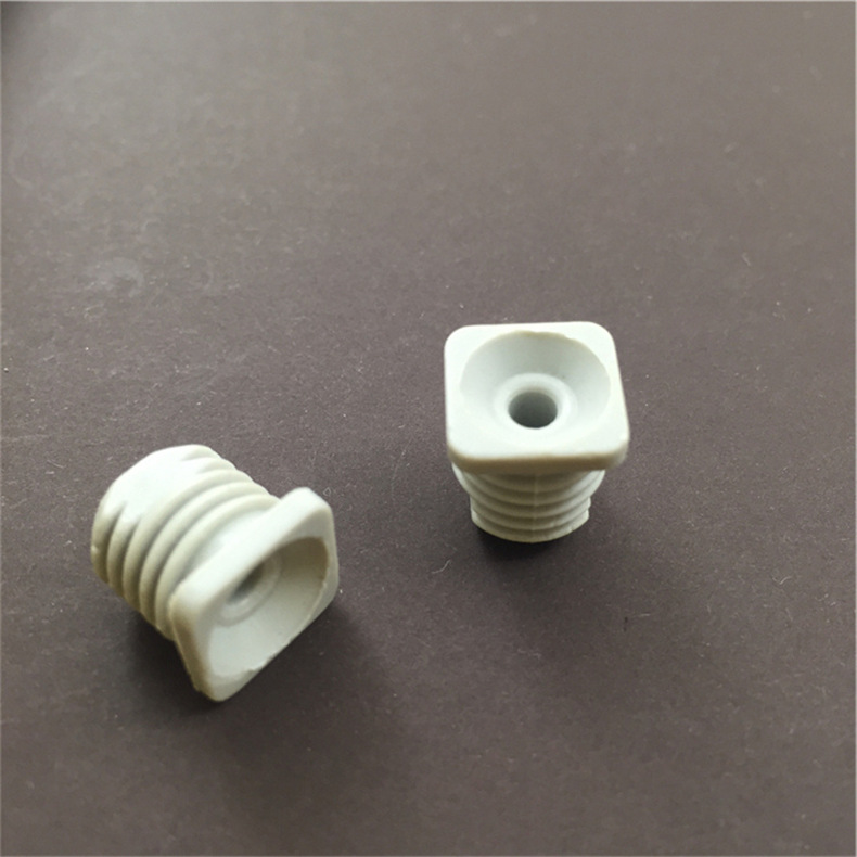 家具五金 尼龙铰链预埋胶粒 家具螺母铰链螺母连接件木牙厂家批发