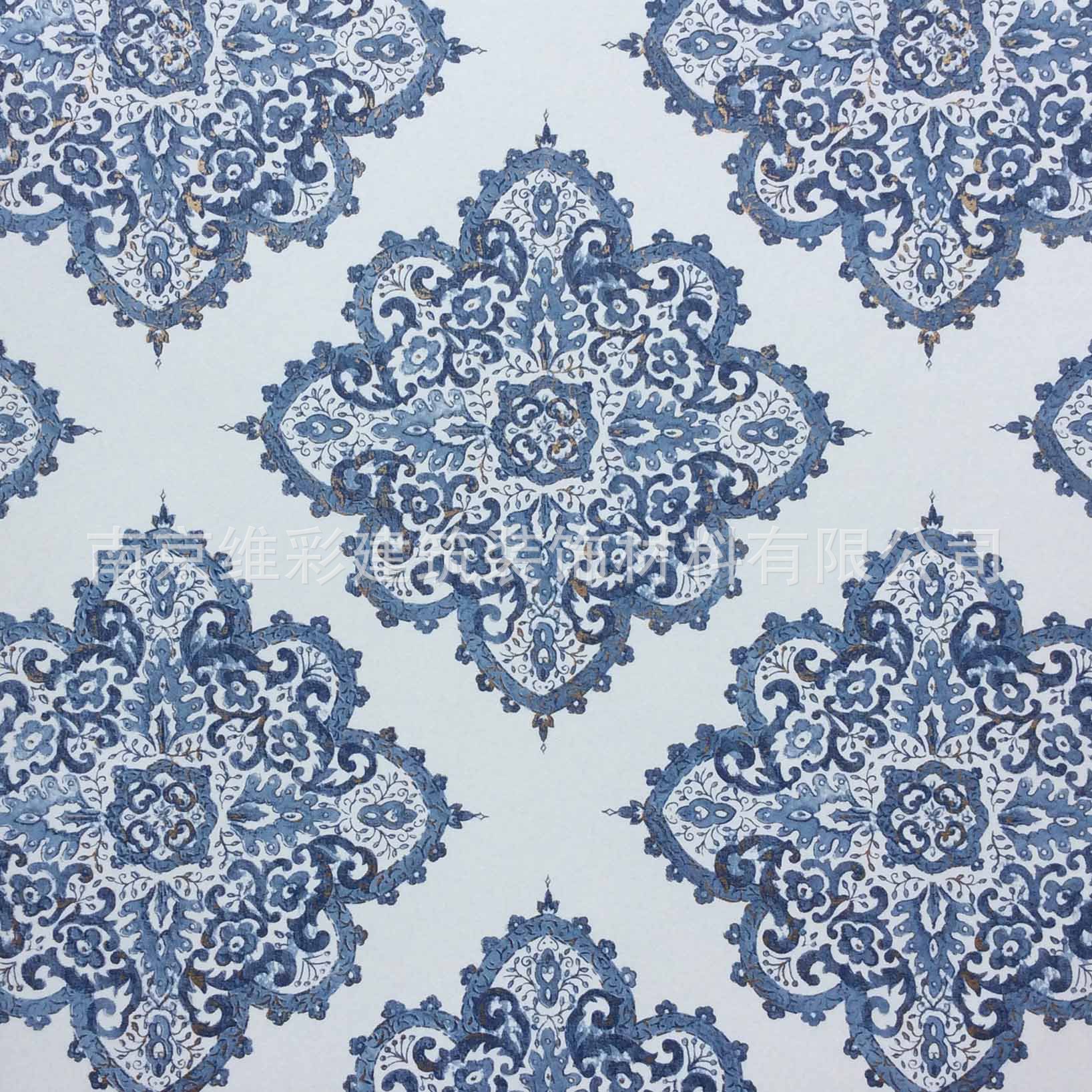 批发国产博艺品牌东南亚风格墙纸壁纸泰姬风情 indo chic