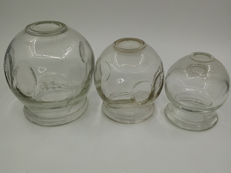 包邮拔罐中医玻璃拔火罐 加厚型玻璃2号真空拔火罐厂家直销