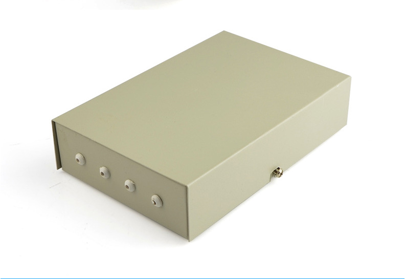 2016热卖 4口4芯光纤光缆出尾纤终端盒熔接盒光纤盒