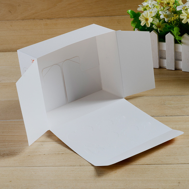 茶叶包装纸盒批发 折叠白卡纸礼品盒 食品包装盒定做印刷logo