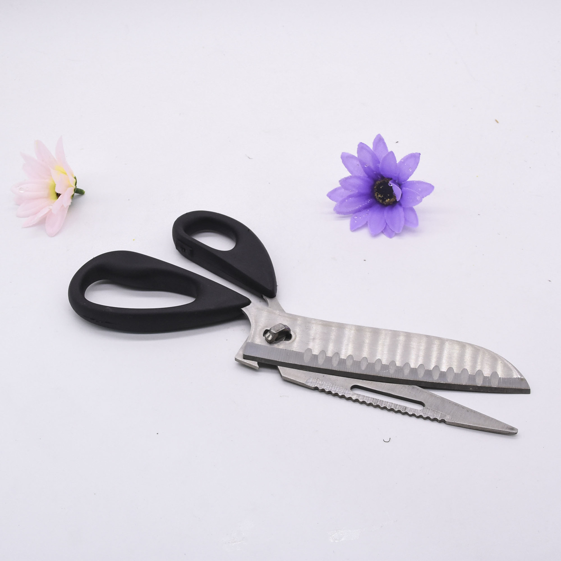 特价 百年神厨多功能神奇剪刀 创意厨房刀剪 6合1魔力组合刀剪