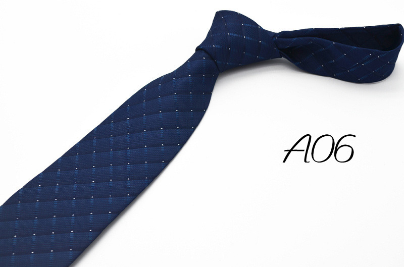 男士韩式窄版正装韩版商务结婚领带8cm 男式领带tie 职业撞色领带