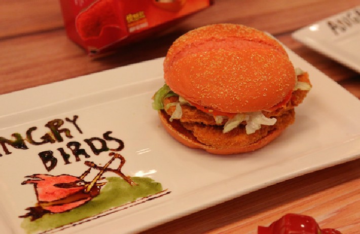 双层鸡排堡汉堡鸡排香辣胸排90g鸡胸排油炸半成品鸡