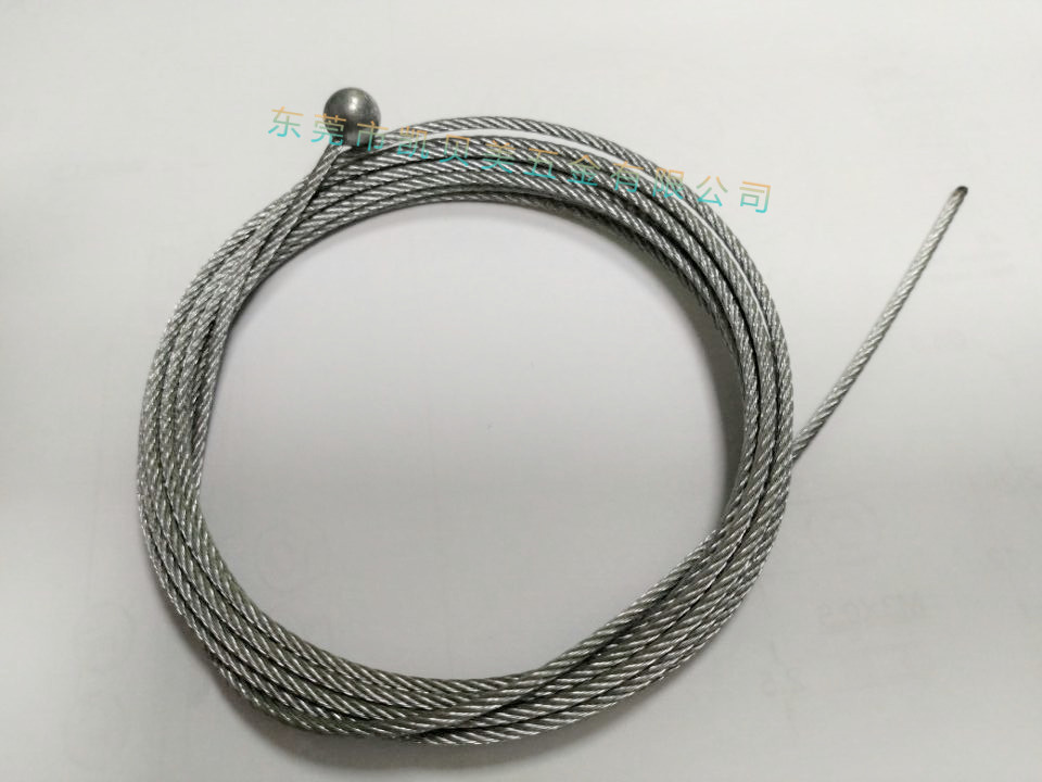 wire rope 钢索线 灯具吊绳吊线 钢丝绳锁线器 吊码吊线批发