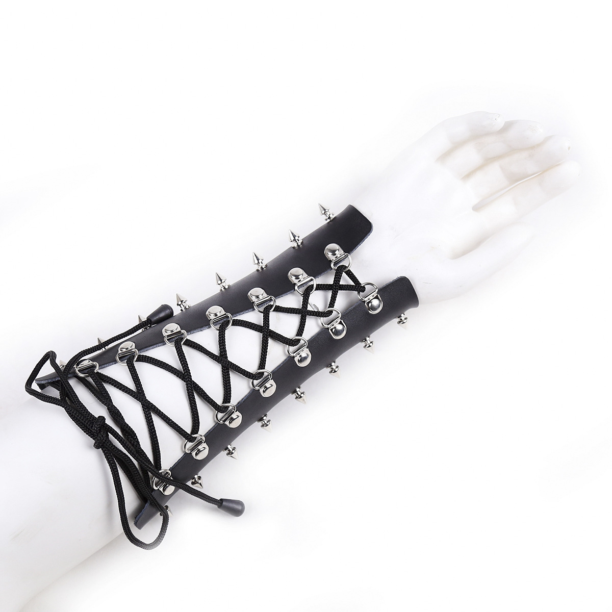 亚马逊成人用品尖钉手臂套 另类成人爱情手铐 舞台表演服装