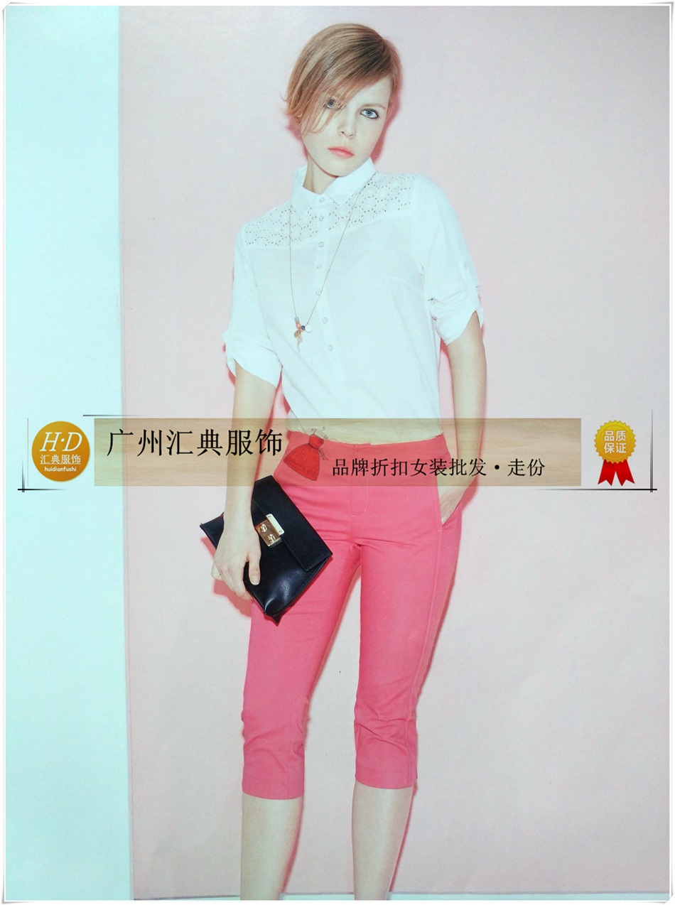 实拍有模特_16 品牌女装折扣批发 个性 时尚 潮