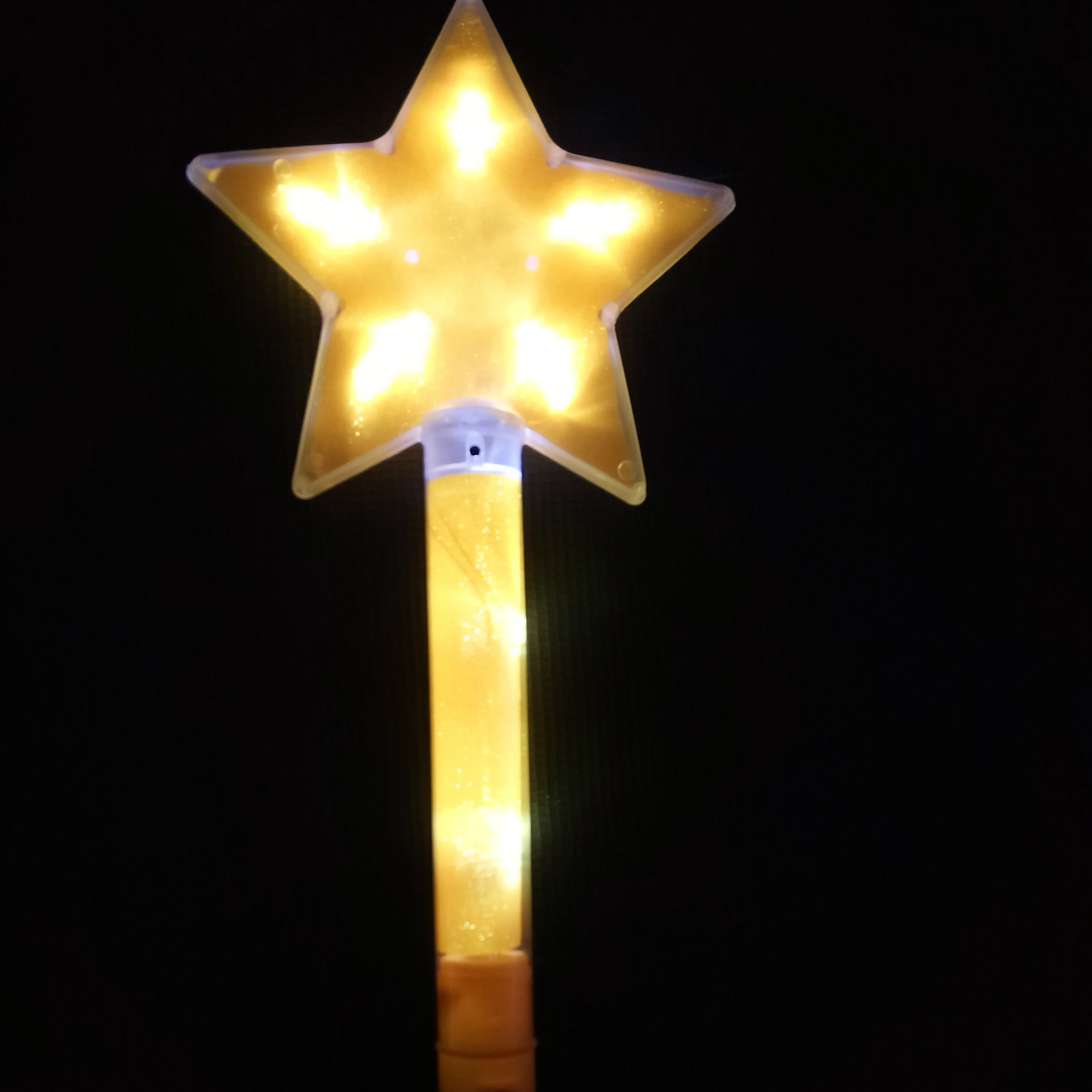 发光五角星荧光棒 星星闪光棒 大号彩虹棒发光棒 演唱会用品批发