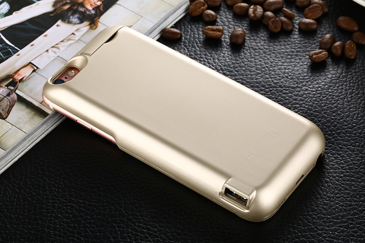 iphone6p背夹电池 苹果6s专用充电宝 移动电源1000毫安无线充电宝
