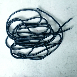电话线发圈项链 数据线保护弹簧毛毛虫 50cm 批发