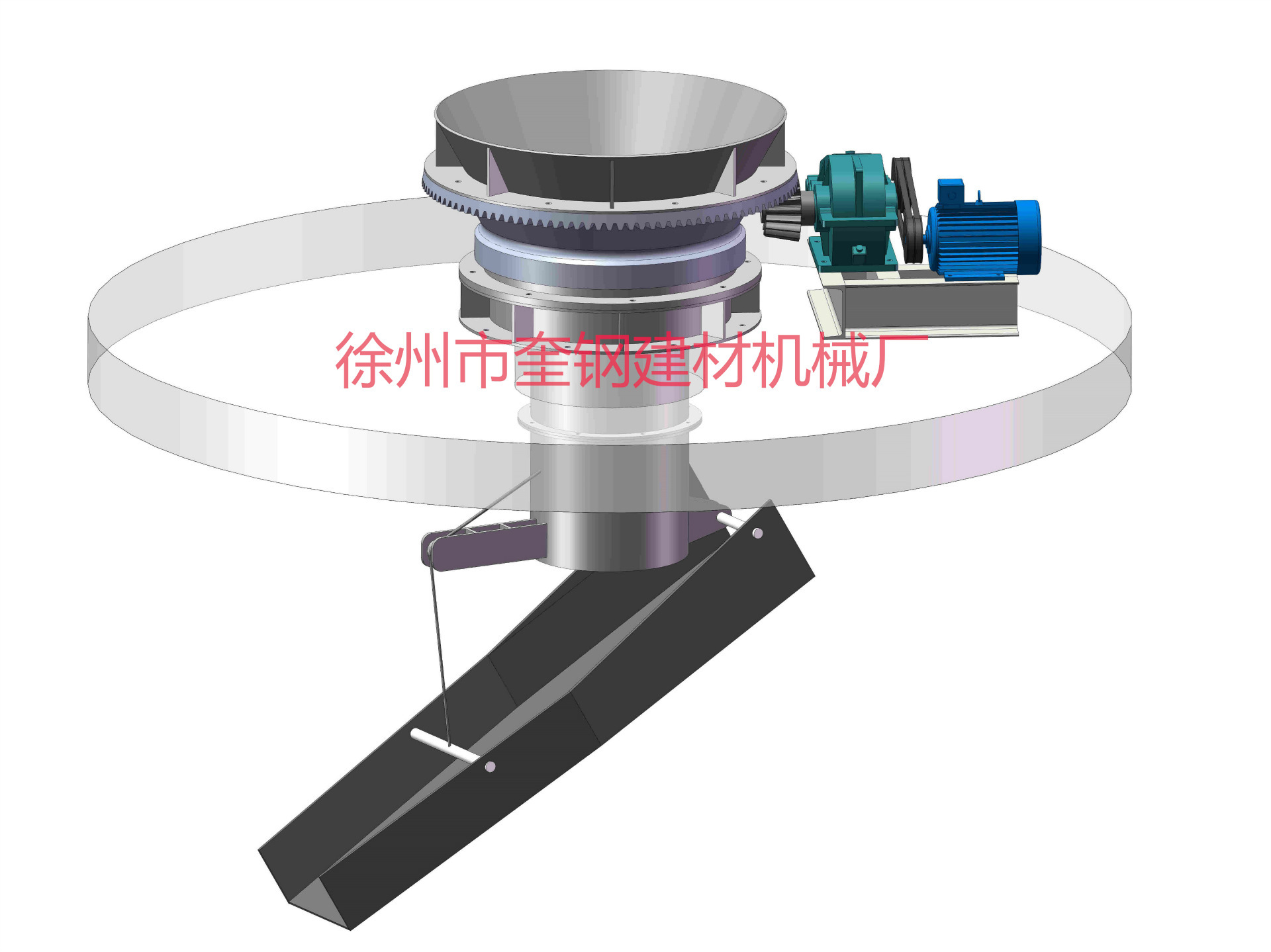 blq108型石灰窑布料器使用安装方法