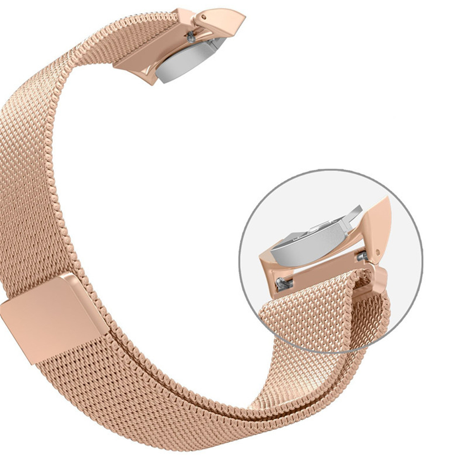 适用于三星gear s2米兰表带米兰尼斯表带带连接头粒s2运动款细网