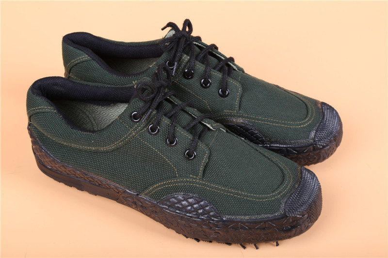 批发3520 武警作训鞋 优质作训鞋 3520户外迷彩丛林军绿色鞋