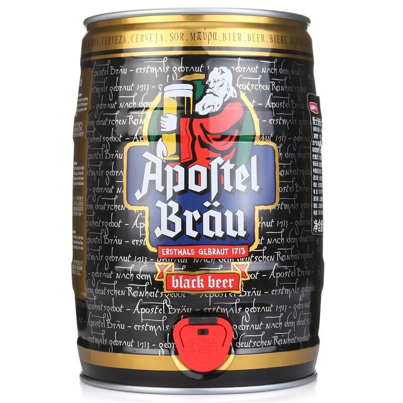 德国原装进口爱士堡修士5l黑啤酒 现货批