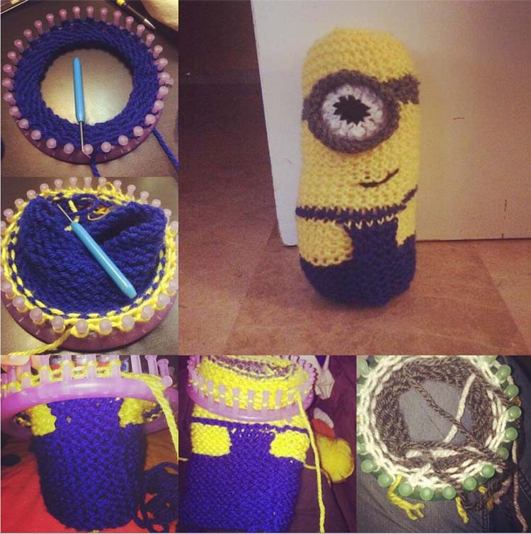 圆形小黄人玩偶