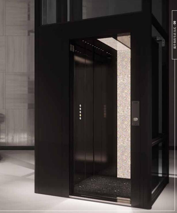 意大利igv高端别墅电梯 原装进口家用 晶莹剔透施华洛世奇