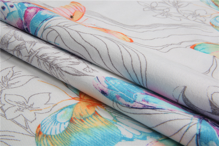 外贸家纺臻品纯棉贡缎素色男士床上用品四件套