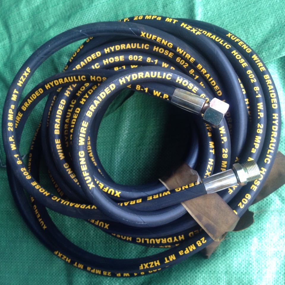 冠宙神龙黑猫55 58 550 580高压清洗机水管 包布钢丝管洗车机水管