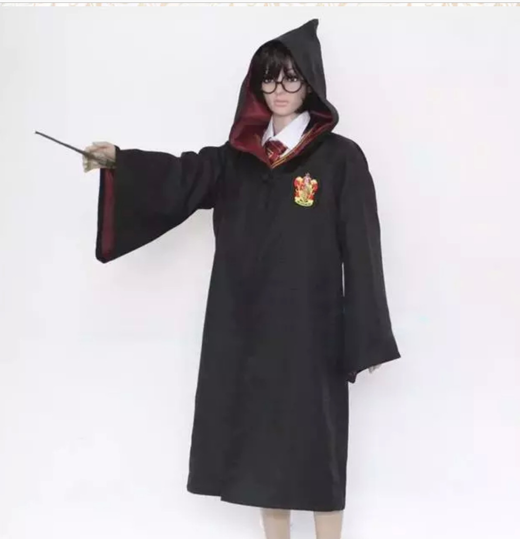 万圣节哈利波特套装 哈利波特校服魔法披风 演出服魔法袍斗篷披风
