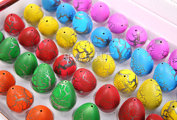 小中号恐龙蛋孵化彩色裂纹恐龙蛋 恐龙蛋创意新奇特儿童玩具批发