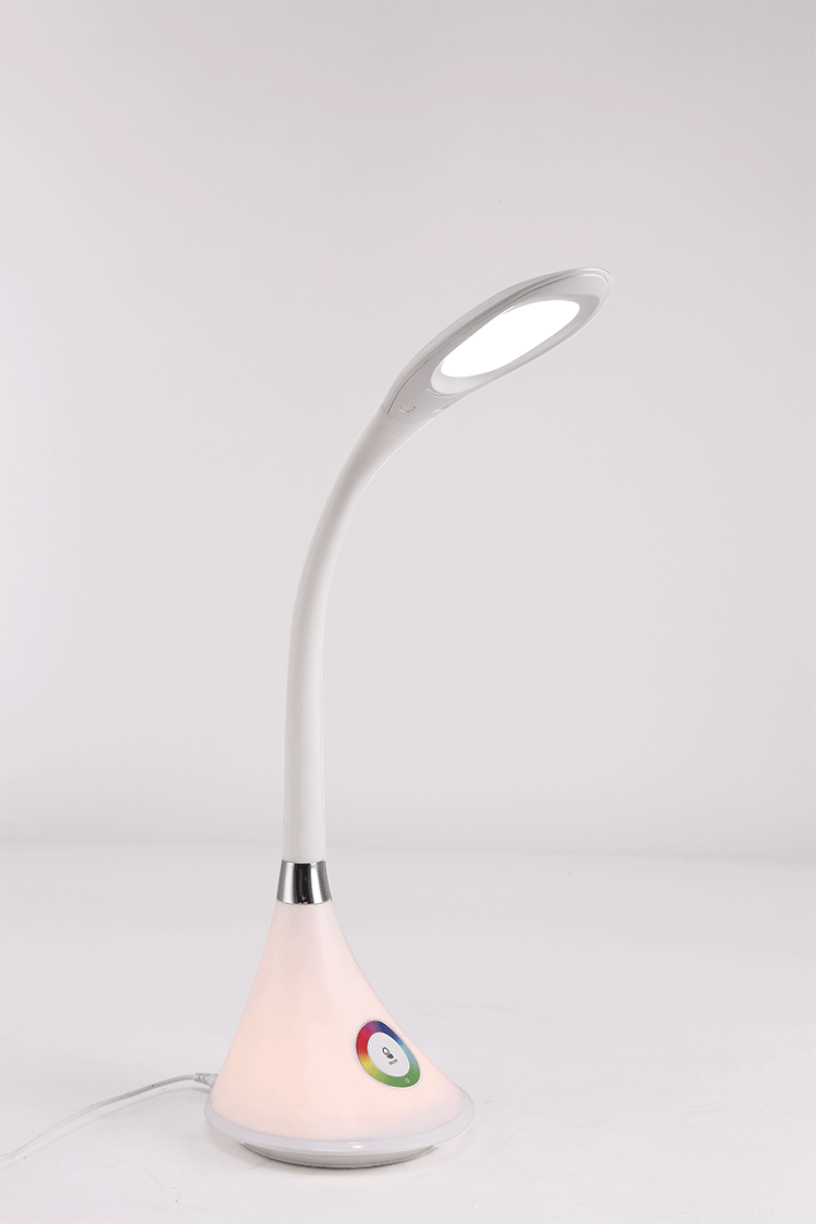 七彩氛围led台灯 学习床头夜灯儿童触摸调光折叠护眼阅读灯具