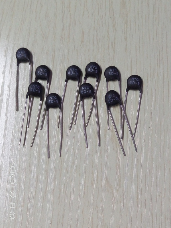 ntc热敏电阻 5d-9高品质mf72功率型 直脚