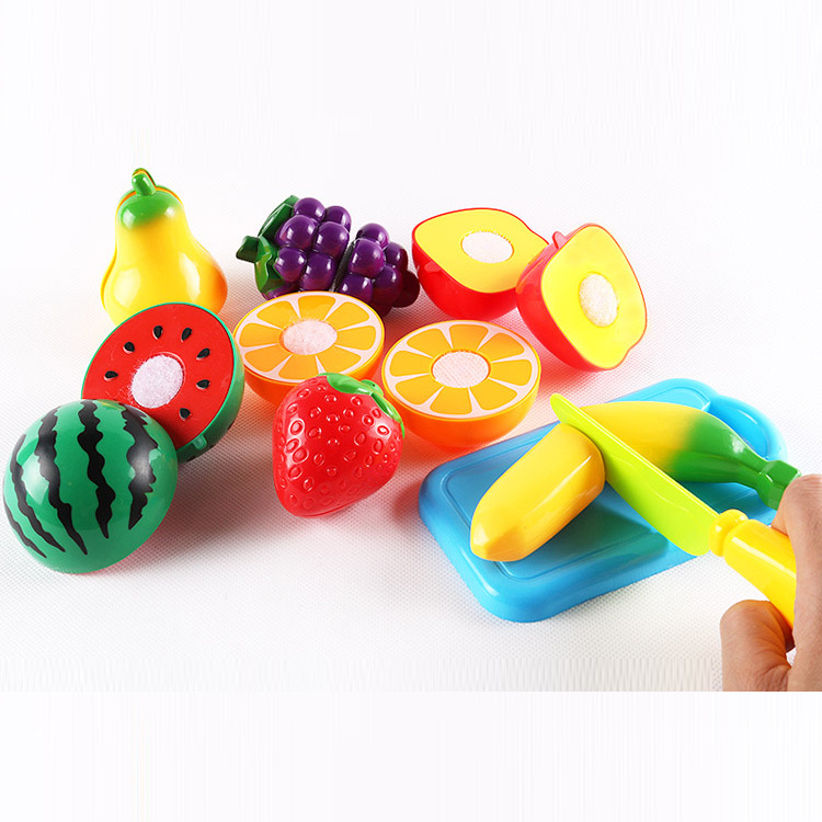 厂家直销 过家家玩具仿真水果切切乐切水果玩具 儿童厨房玩具套装