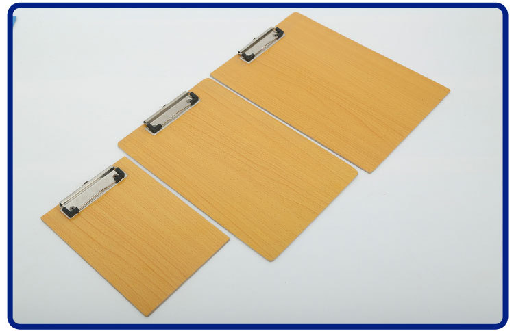 厂家直销 a4票据菜单夹板 a4木板夹办公文件夹餐饮 可定制批发