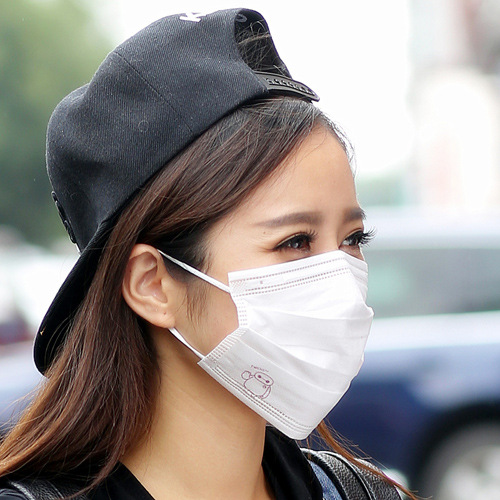 5一次性防晒透气抗菌口罩(3片装)
