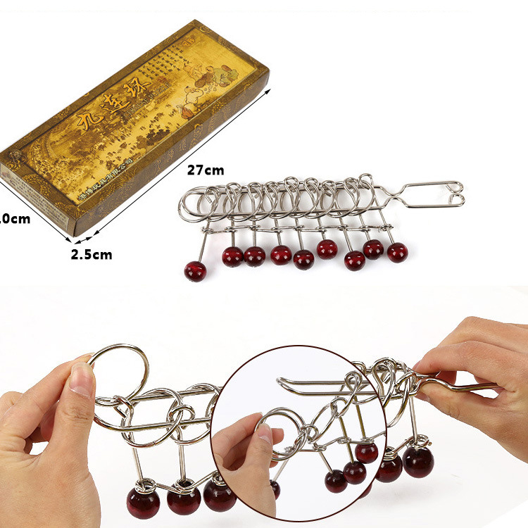 古典益智九连环