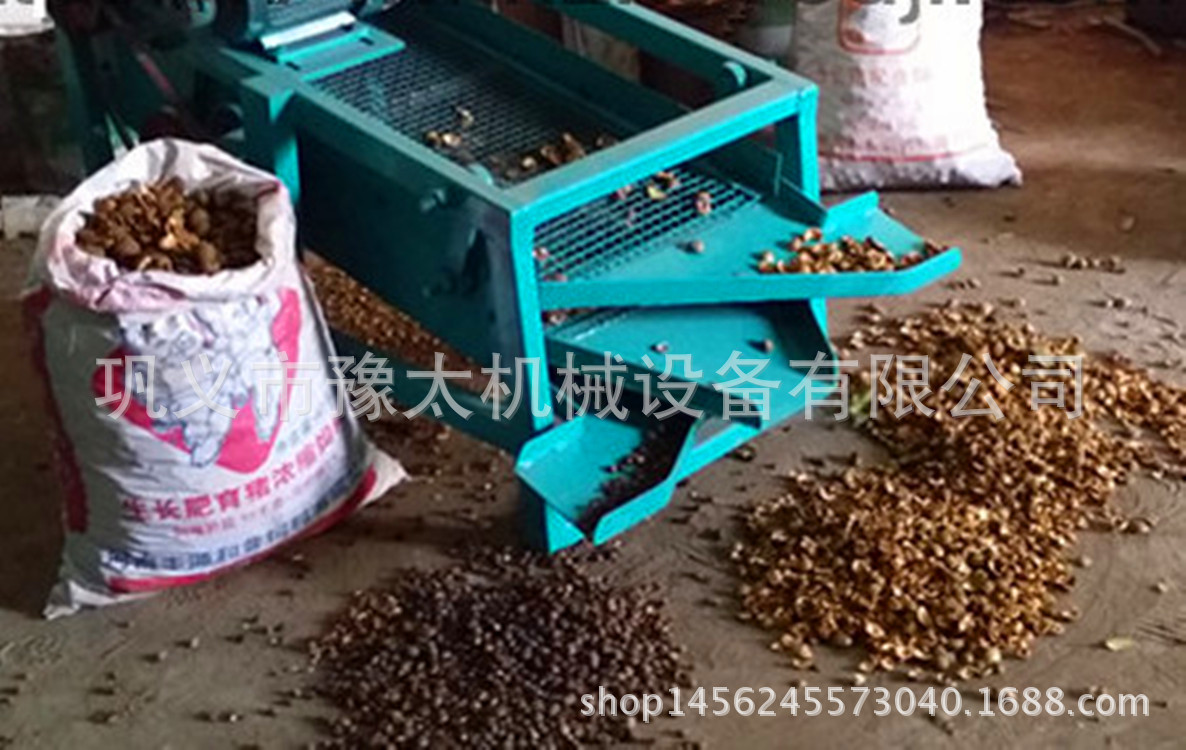 茶籽脱壳专用剥壳机 青茶果剥壳筛种机 低