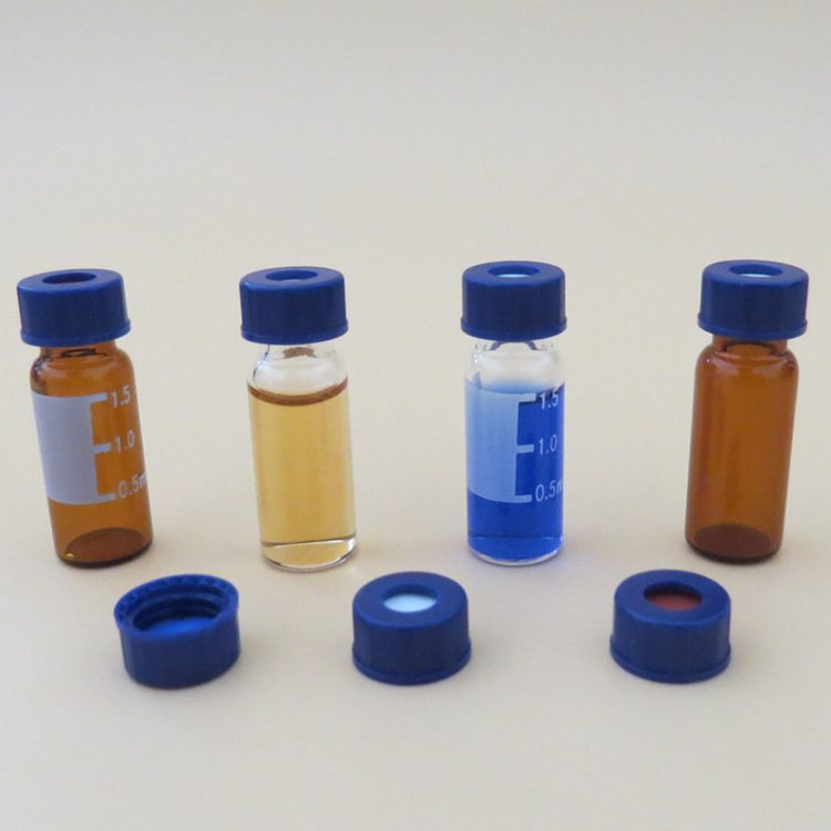 2ml 液相小瓶 进样瓶 透明带刻度样品瓶含盖垫 适合安捷伦色谱仪