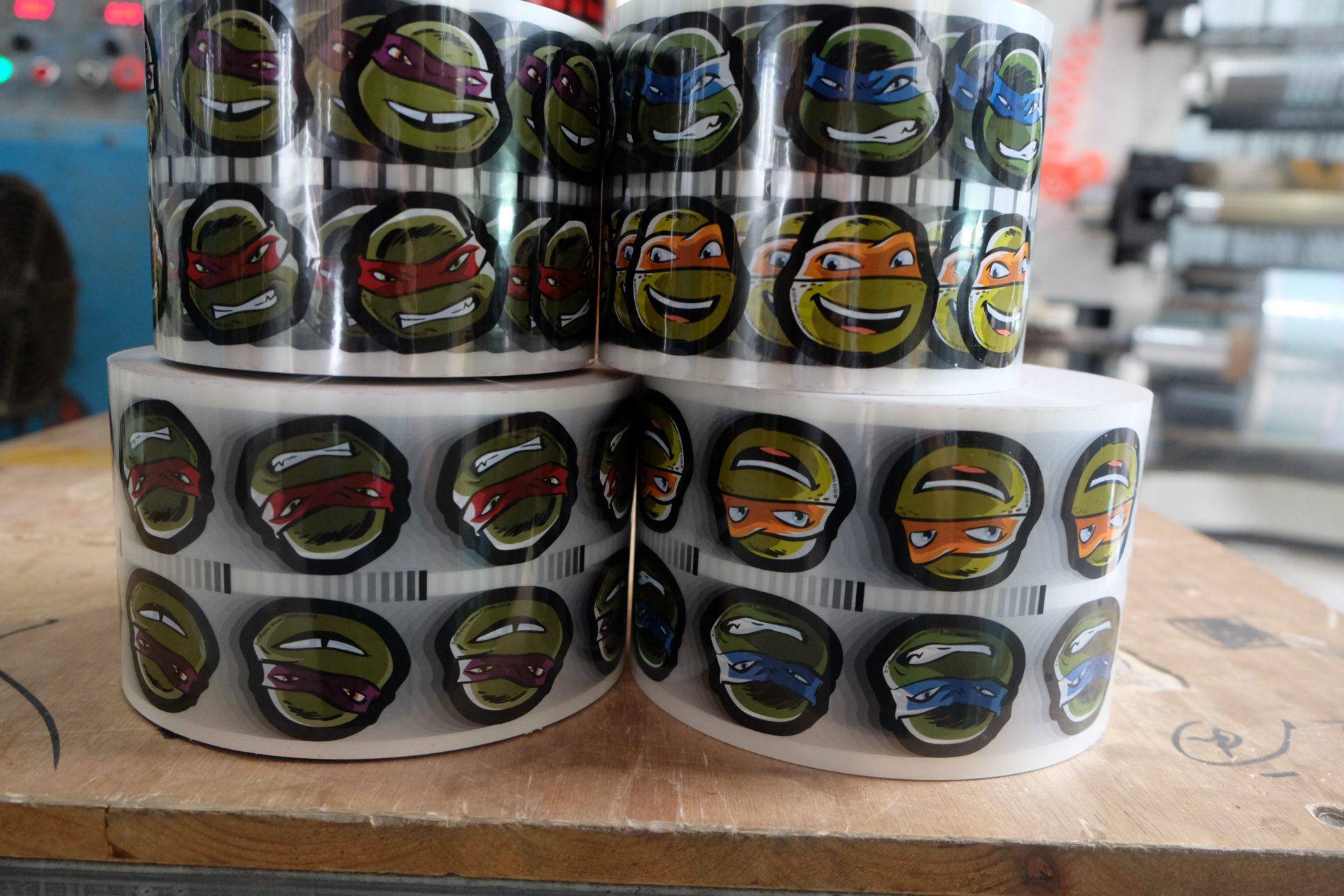 文具热转印 橡皮热转印膜 abs热转印 卡通多色图案订制 热转印膜