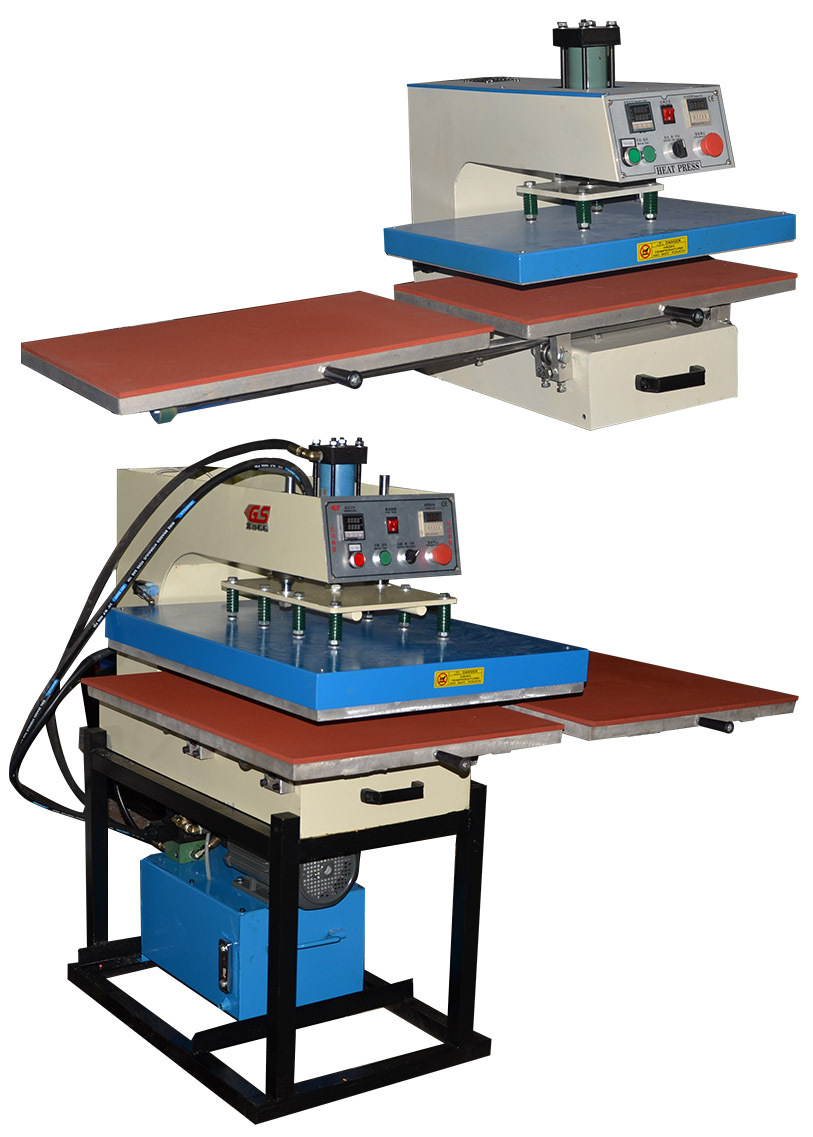 长期供应热转印机械设备 出口型液压双工位烫画机40*60cm厂家直销