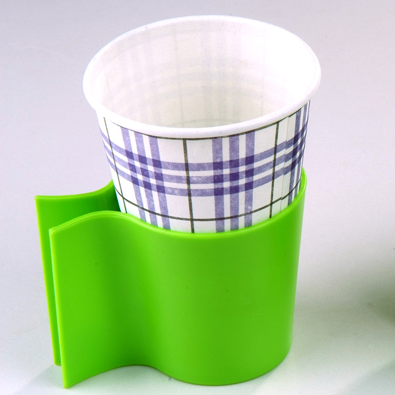 塑料杯托杯架 创意茶杯托 简约纸杯杯托 多色 夏季家用杯托杯架