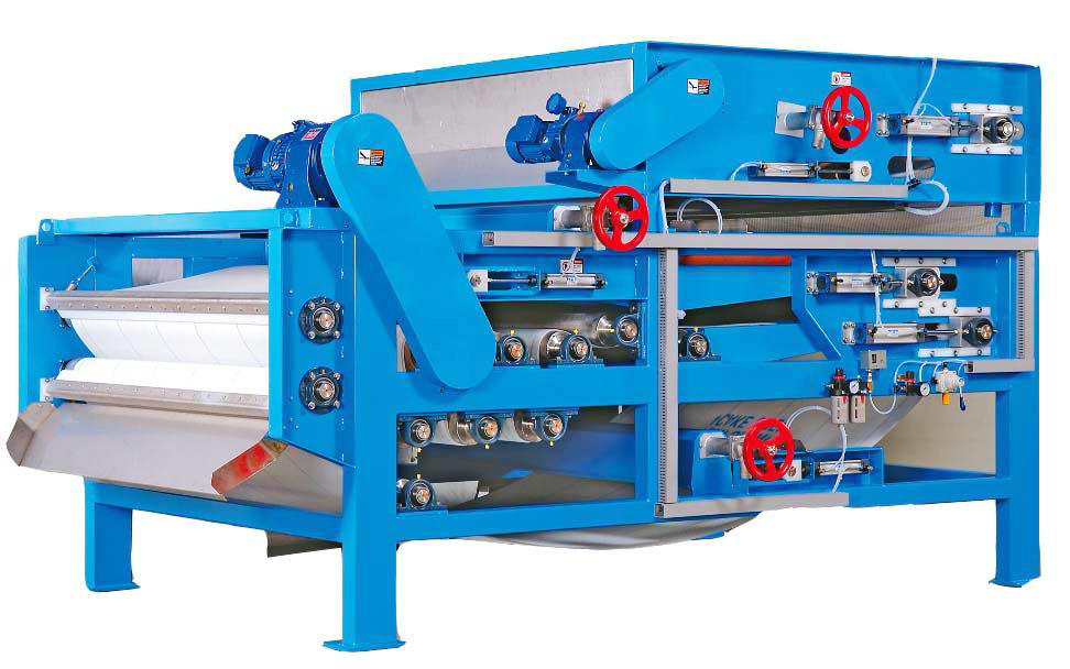 供应压滤机带式浓缩脱水压滤机污泥污泥浓缩机