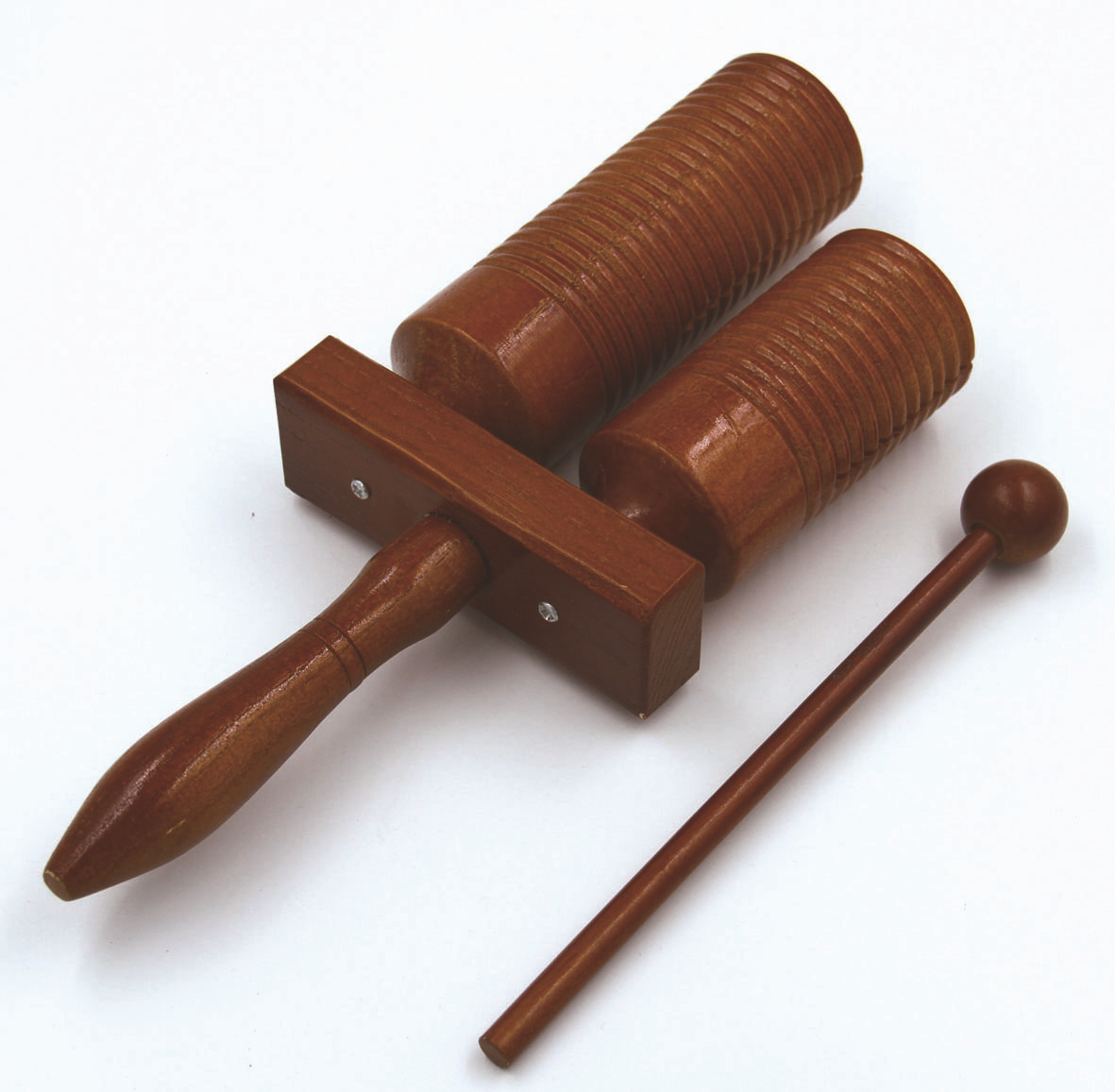 供应高低梆子加沟高低响筒奥尔夫儿童打击乐器 学校教学高低梆子