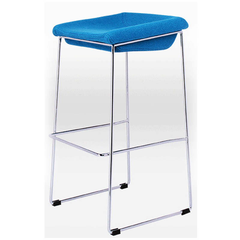 简约酒吧台五金电镀高脚架专配吧椅 现代休闲区珠宝店时尚休闲.