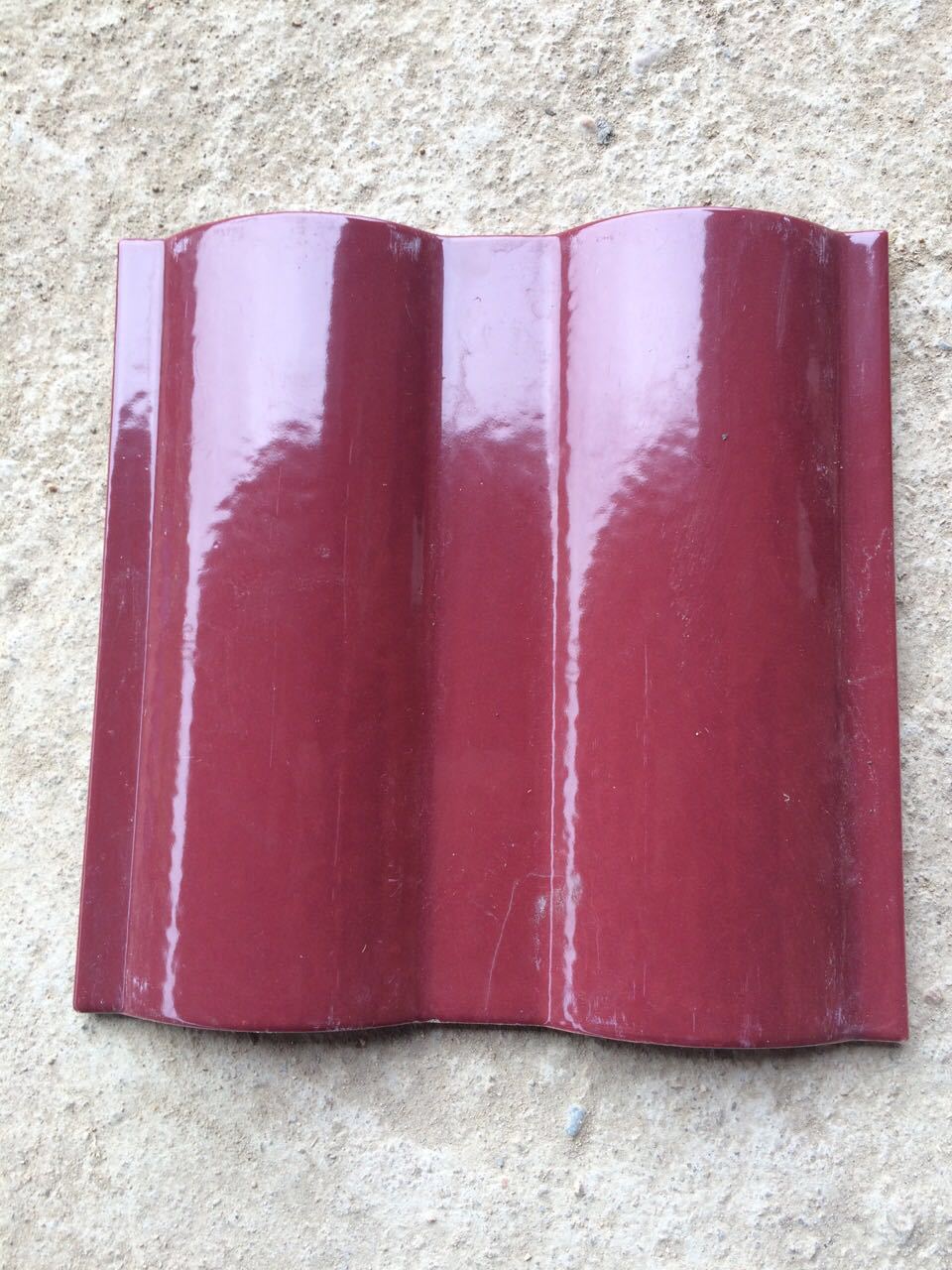 景德镇景龙瓦业圆形波纹瓦陶瓷瓦及配件