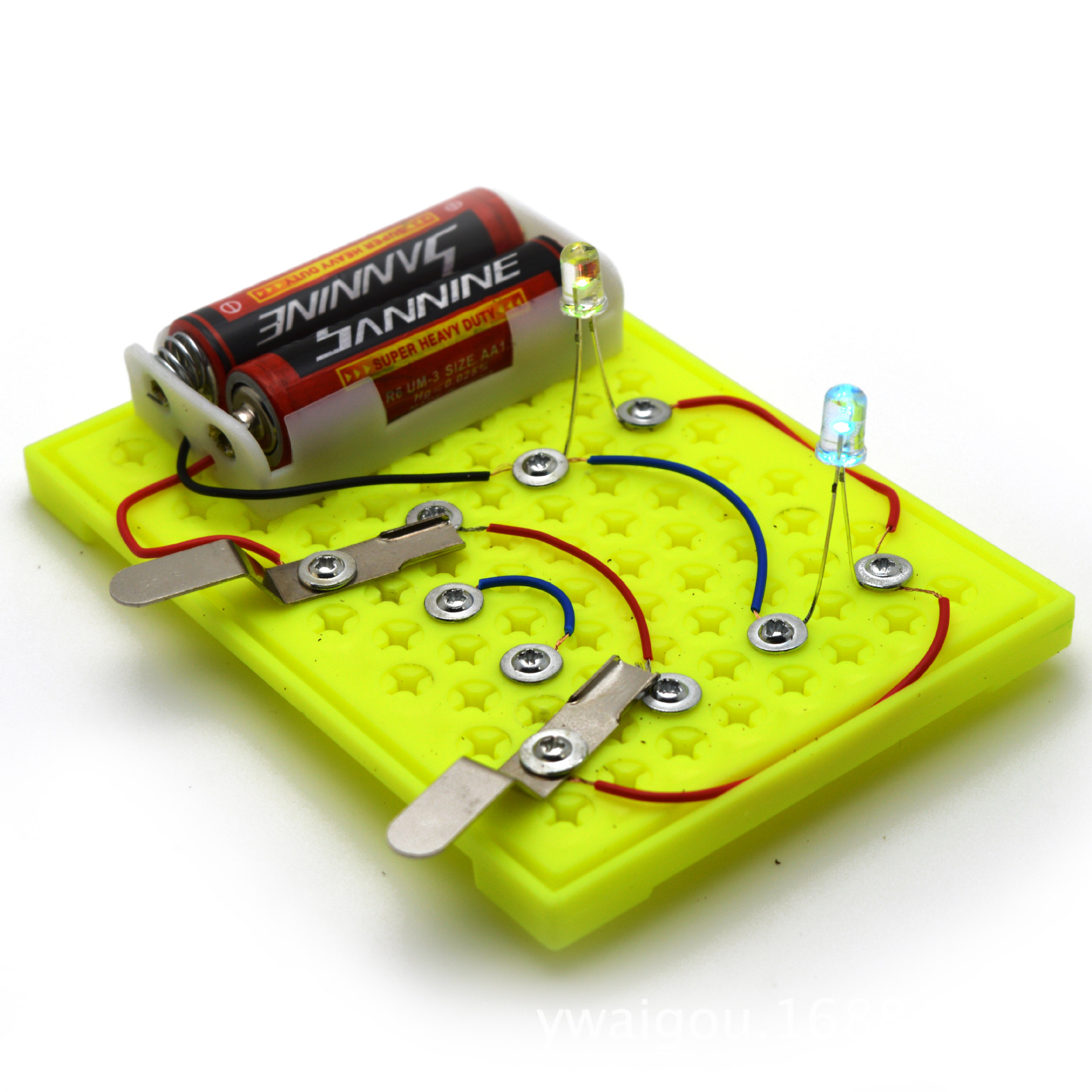 串并联电路diy双控并联电路科学实验器材科普玩具科技小制作