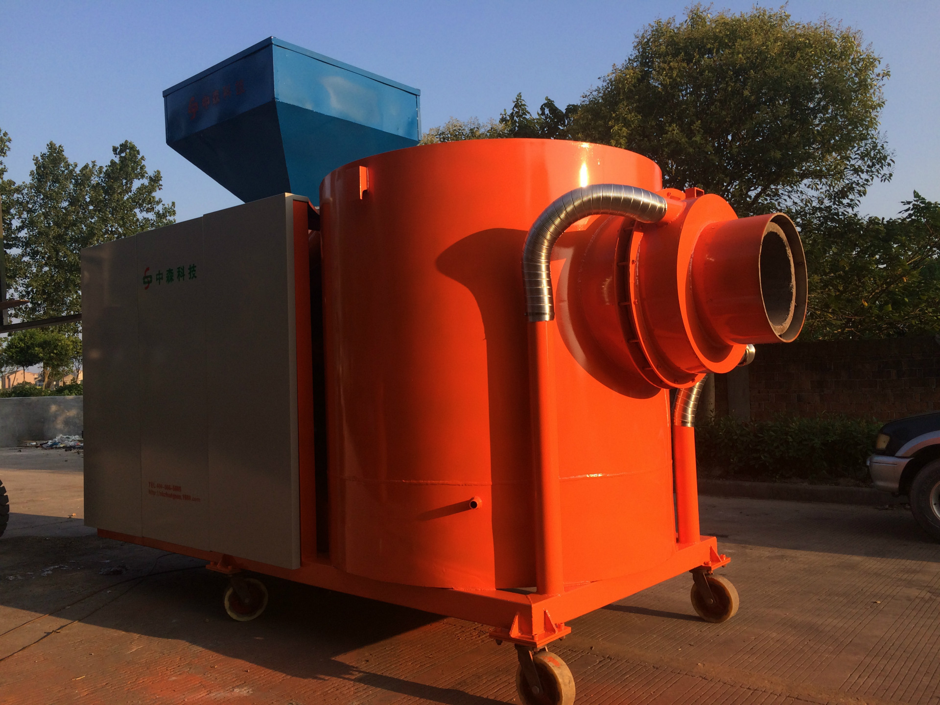 锅炉生物质燃烧机zs360